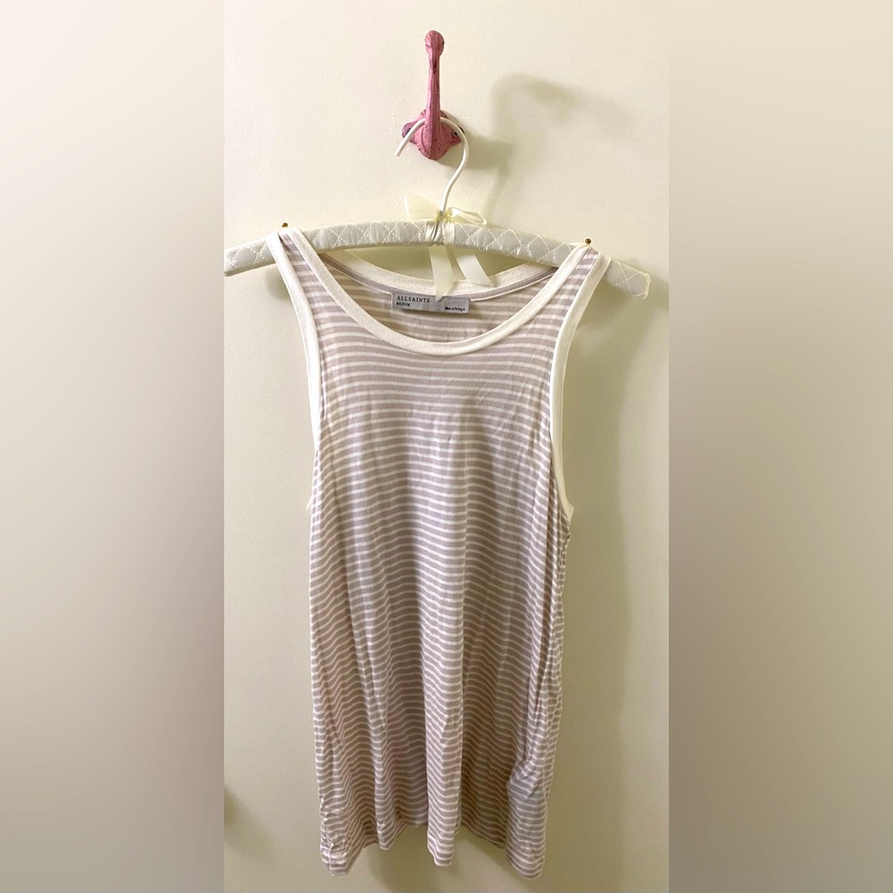 ALLSAINTS  Striped Sleeveless Top